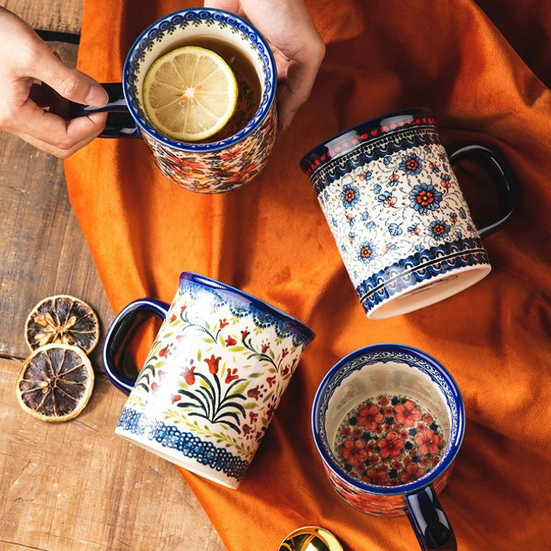 Casa & Co. Hacienda Floral Mug