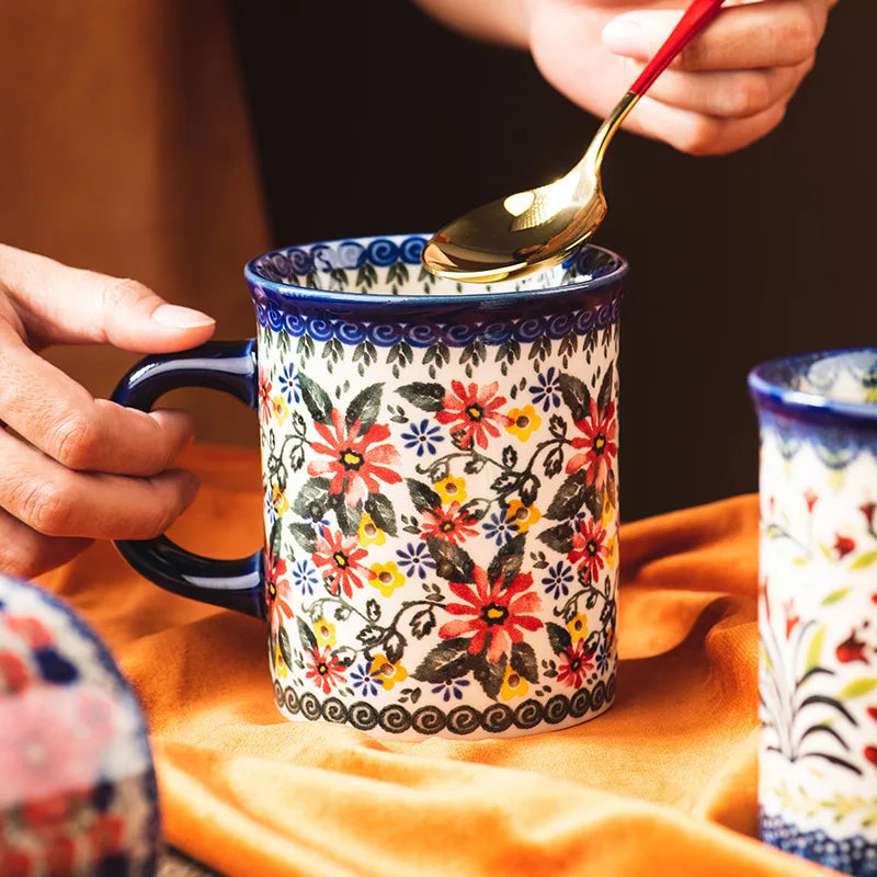 Casa & Co. Hacienda Floral Mug