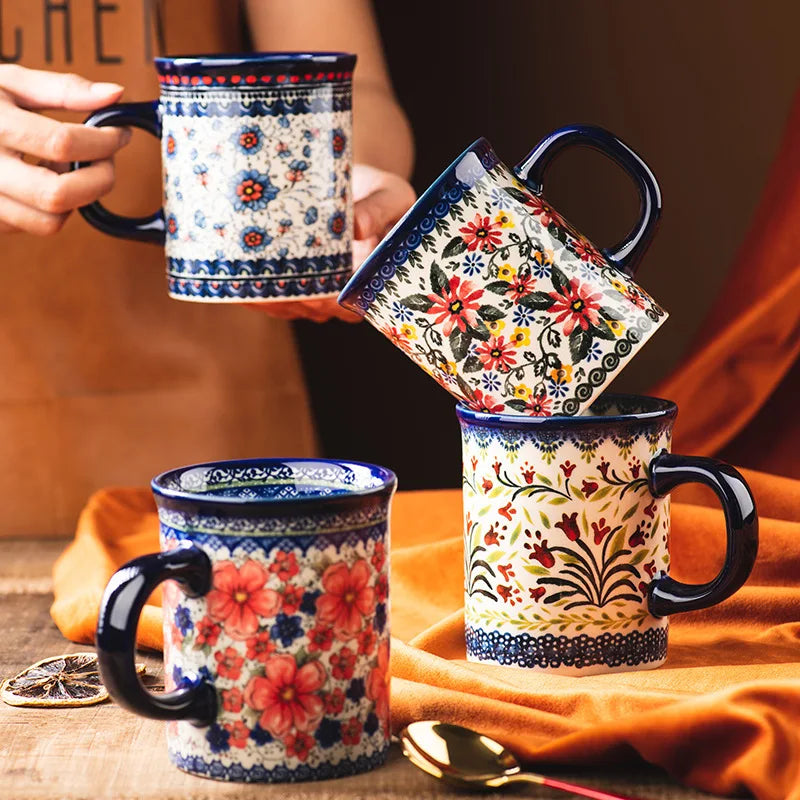 Casa & Co. Hacienda Floral Mug